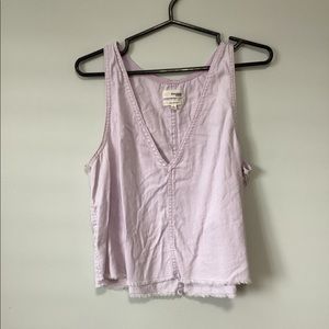 Light purple Wilfred tank top size small